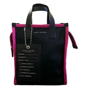Marc Jacobs Pink and Black Tote Bag thumbnail 1