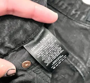 Aritzia Denim Forum The Joni High Rise Loose Jeans Black Size 23 thumbnail 7