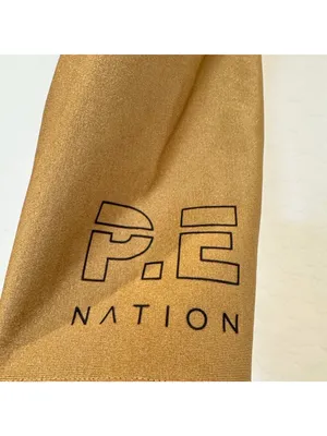 PE Nation High Rise Logo 7/8 Leggings Small Streetwear Blockette‎ Gorpcore Gym thumbnail 9