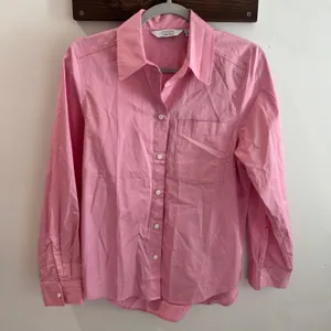 & Other Stories Stockholm Atelier Pink Cotton Button Down Shirt Size 2 thumbnail 1