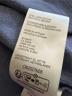 FREE PEOPLE We The Free Issa Tee XS 17.5” p2p Slate Blue EUC thumbnail 8