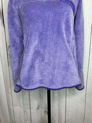 Patagonia Women's Re-Tool Snap-T Fleece Pullover Purple Polartec Size M thumbnail 4