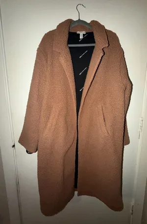 Victoria's Secret Coat PINK Sherpa thumbnail 1