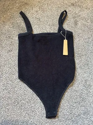 Skims Terry Cloth Bodysuit thumbnail 1