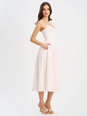 Miss Circle Zania Cotton Midi Dress NEW! Small thumbnail 4
