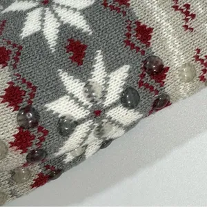 Sherpa Lined Nordic Fair Isle Non Slip Warm Socks NEW Cozy thumbnail 5
