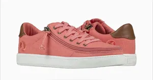 Trendy Pink and Brown Platform Sneakers Size 7 thumbnail 2