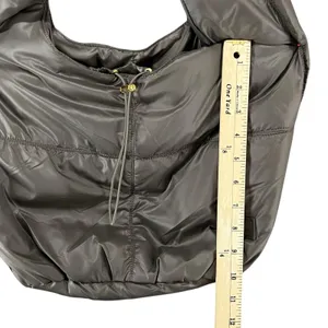 Rainforest Packable Puff Travel Shoulder Bag‎ Gray Water Resistant Handbag Purse thumbnail 6