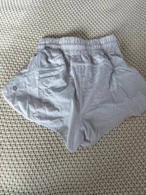 Lululemon Track That 3" Shorts White thumbnail 2