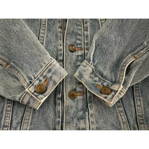 Vintage Warner Bros Looney‎ Tunes jean denim jacket M thumbnail 5
