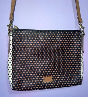 Fossil Emma West Crossbody Bag Small Purse Geometric Print Boho Neutral Western thumbnail 1