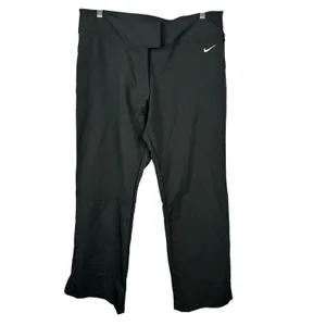 Nike Womens size Large 12 14 Black Athletic Running Pants 200427 H6USH thumbnail 1