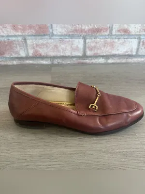 Sam Edelman Lorraine Brown Horse Bit Loafers Women’s 6 Leather Heritage Academia thumbnail 4