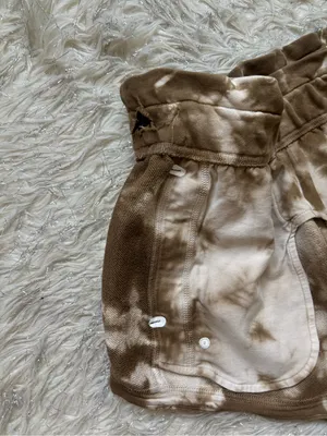 Lululemon Athletica Inner Glow Tie-Dye High-Waist Athletic Shorts Size 2 thumbnail 10