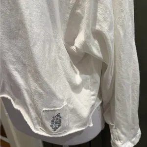 Free People White Top Size XS thumbnail 2