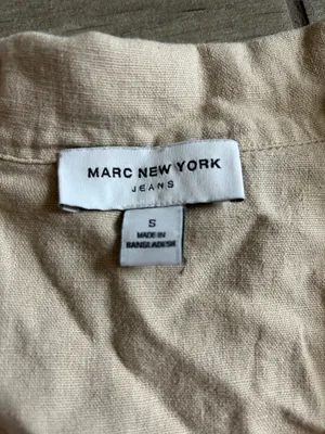 Marc New York Beige Cropped Utility Short Sleeve Shirt thumbnail 2