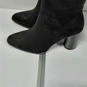 Torgeis Womens Knee High Boots Sz 6 Black Chunky Heel Coastal Cowgirl Whimsigoth thumbnail 6