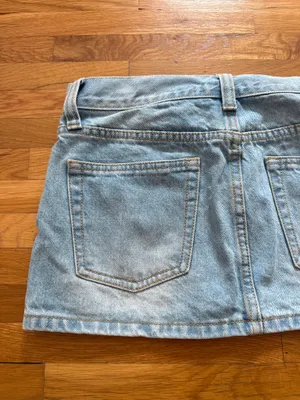 Urban Outfitters Skirt Mini Denim thumbnail 5