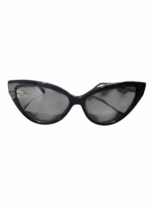 Emporio Armani Black‎ Cat-Eye Sunglasses with Case and Accessories thumbnail 8