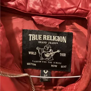 True Religion Cherry Red Quilted Jacket thumbnail 3