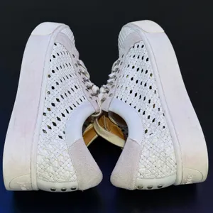 Joie Woven Platform Sneakers Womens 38.5 US 8.5 Basket Wear Flatform Lace Up Shoes thumbnail 14