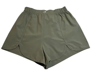 Gymshark Scallop Hem Shaped Shorts Size S Workout Gym Exercise Active Athletic thumbnail 1