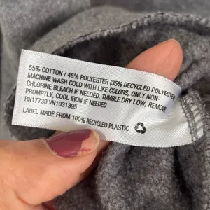 Wild Fable Gray‎ Cropped Crew Neck Sweater thumbnail 5