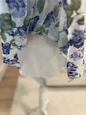 Amanda Uprichard Violina Purple Floral Halter layered Woman’s Dress in Margate L thumbnail 8
