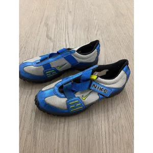 Vintage Nike Women’s Cycling Shoes Blue Gray Size 7.5 thumbnail 3