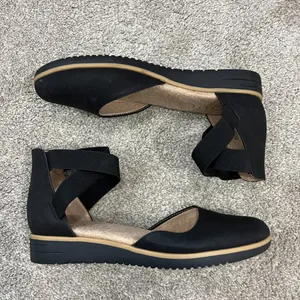 SOUL Naturalizer Size 8 Black Intro Ankle Strap Slip On Sandal thumbnail 2