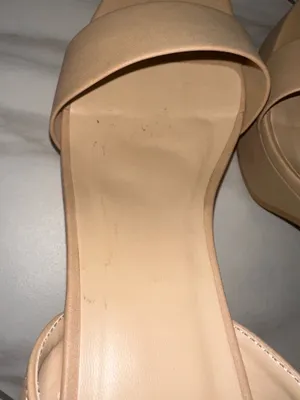 Y-Not Macey Platform Dress Sandals Dark Nude thumbnail 10