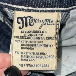 Miss Me denim jeans women's 27 Irene boot cut santa cruz color style JPD1001-12 thumbnail 9
