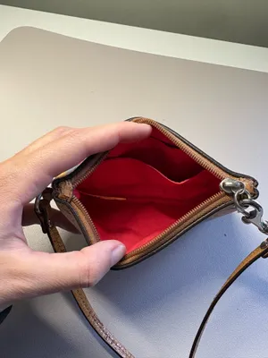 Colorful Vintage Coach Wristlet thumbnail 5