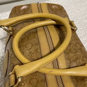 Celine PVC Classic Beige/Brown Duffel Bag thumbnail 13