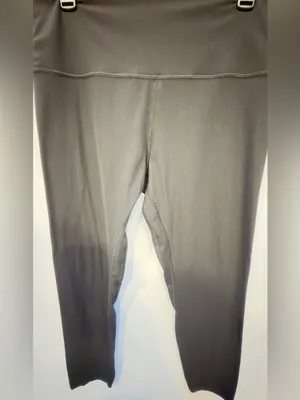 lululemon athletica Align High-Rise Ribbed Pant Leggings 25” - size 14-black thumbnail 6