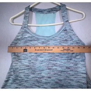 MPG Mondetta Performance Gear Womens Blue Space Dye Racerback Athletic Dress M thumbnail 10