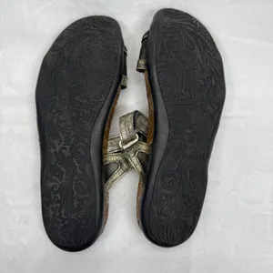 Naot Yarrow Sandals Metallic‎ Leather Comfort Adjustable Strap Size 40 thumbnail 10
