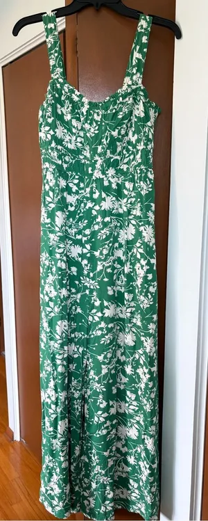 These Three Boutique Green Floral Jumpsuit - Sleeveless thumbnail 1