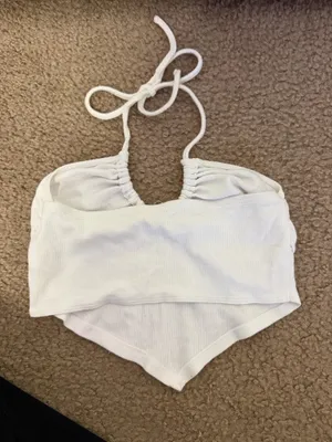 Garage Halter Crop Top thumbnail 2