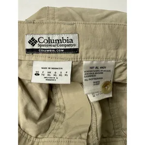 Columbia Shorts Womens Size L Khaki Trail Mid Rise Cargo Hiking Camping Walking thumbnail 8