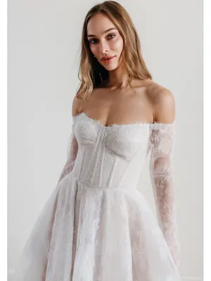Wtoo Watters Anthropologie Pendant Wedding Ball Gown Ivory-Blush Size US 4 NWT thumbnail 2