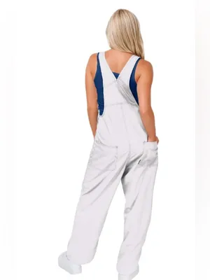 NWT Penn State White Overalls with Nittany Lion logo thumbnail 3