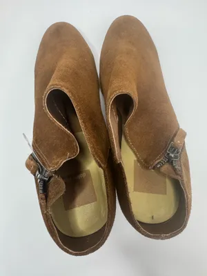 Dolce Vita Brown Suede Side Zip Ankle Boots Womens Size 8.5 thumbnail 4