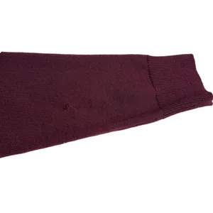 Hobbs London Benita Red Velvet Velour Silk Long Sleeve Sweater Dress Size 6 thumbnail 8