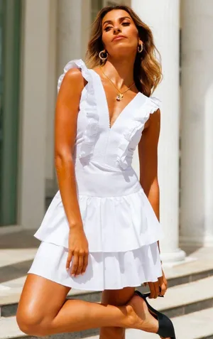 White Dress thumbnail 1