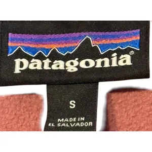 Patagonia Women's Sweater‎ Top Micro D 1/4 Zip Fleece Pullover Pale Pink Small thumbnail 7