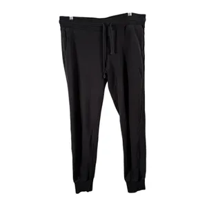 American Giant French‎ Terry Jogger Sweatpants Black Lounge READ Womens Medium thumbnail 2