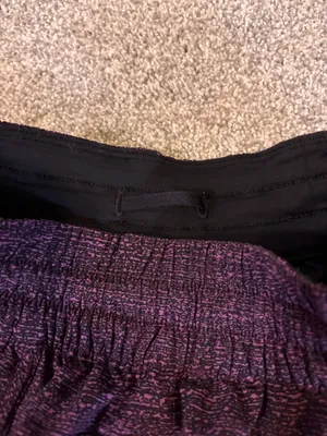 Lululemon Purple Tracker Shorts thumbnail 4