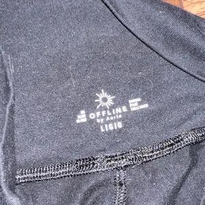 Aerie Black Boot Cut flare Pants Size Large thumbnail 3