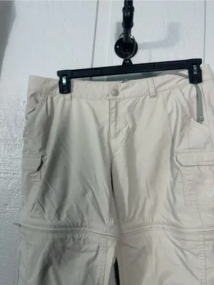 The Northface Women’s Khaki Convertible Pants Size 12 EUC thumbnail 6
